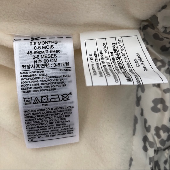 Baby GAP ColdControl Puffer Jacket 0-6 Months - Picture 8 of 11